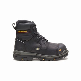 Caterpillar Rasp Metatarsal Guard Composite Toe Work Férfi Bakancs Fekete, HU-C048